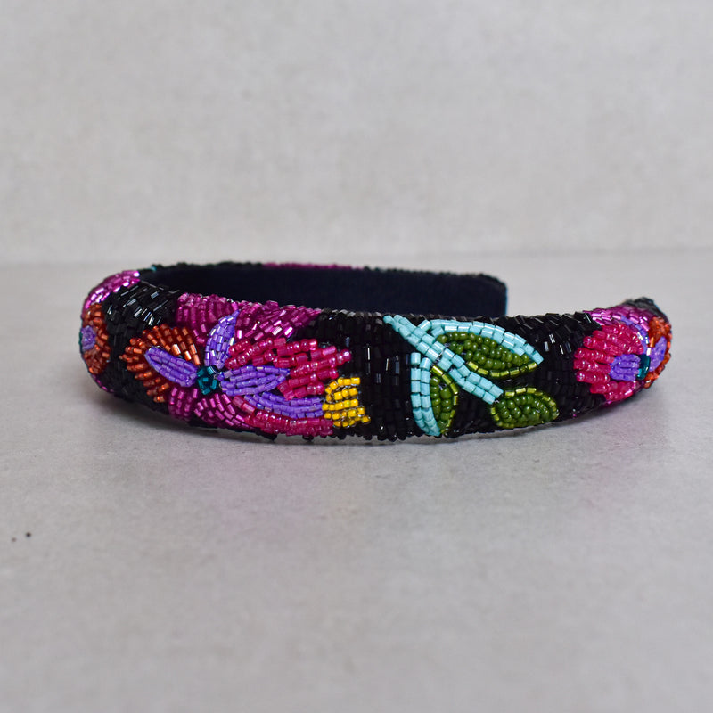 Cintillo luxury Garden Black Wider