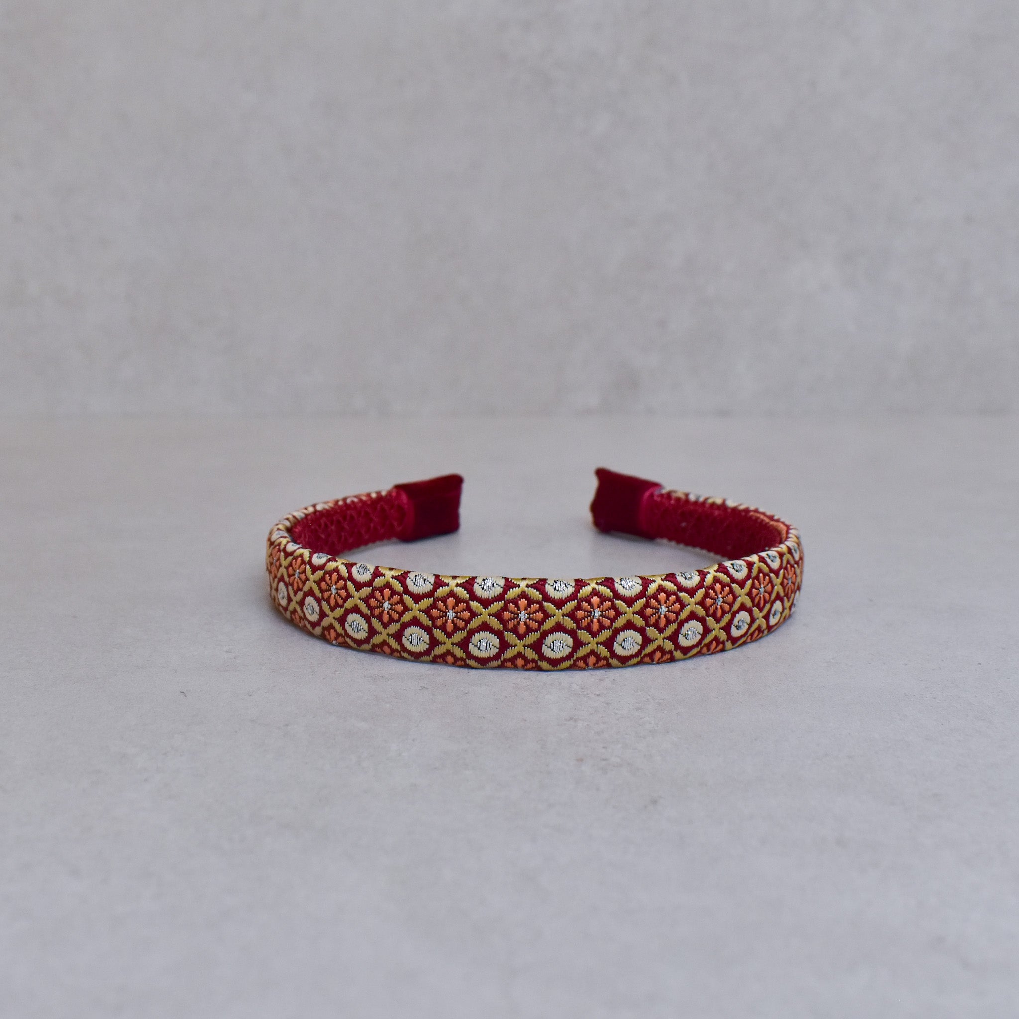 Cintillo ethnic orange