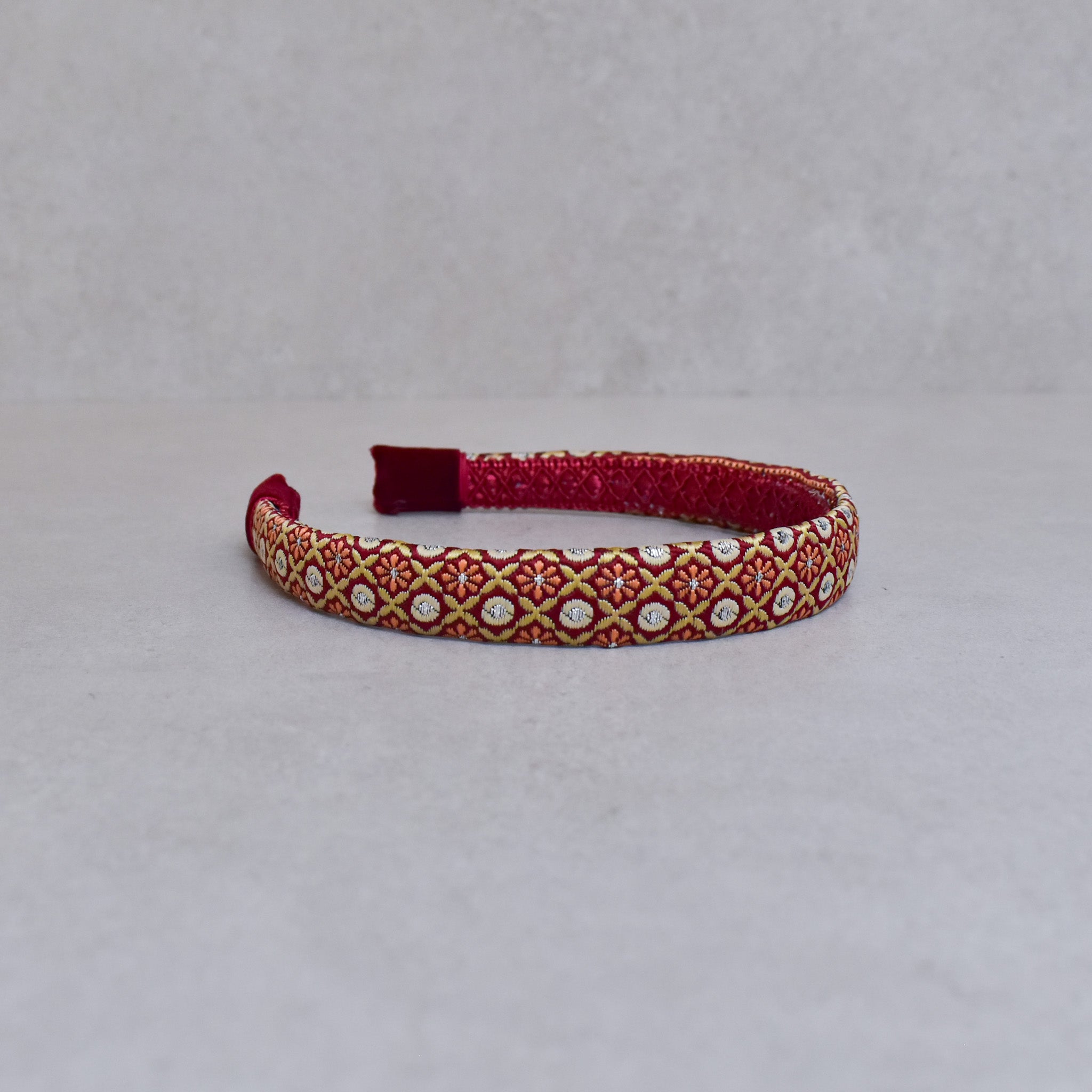 Cintillo ethnic orange