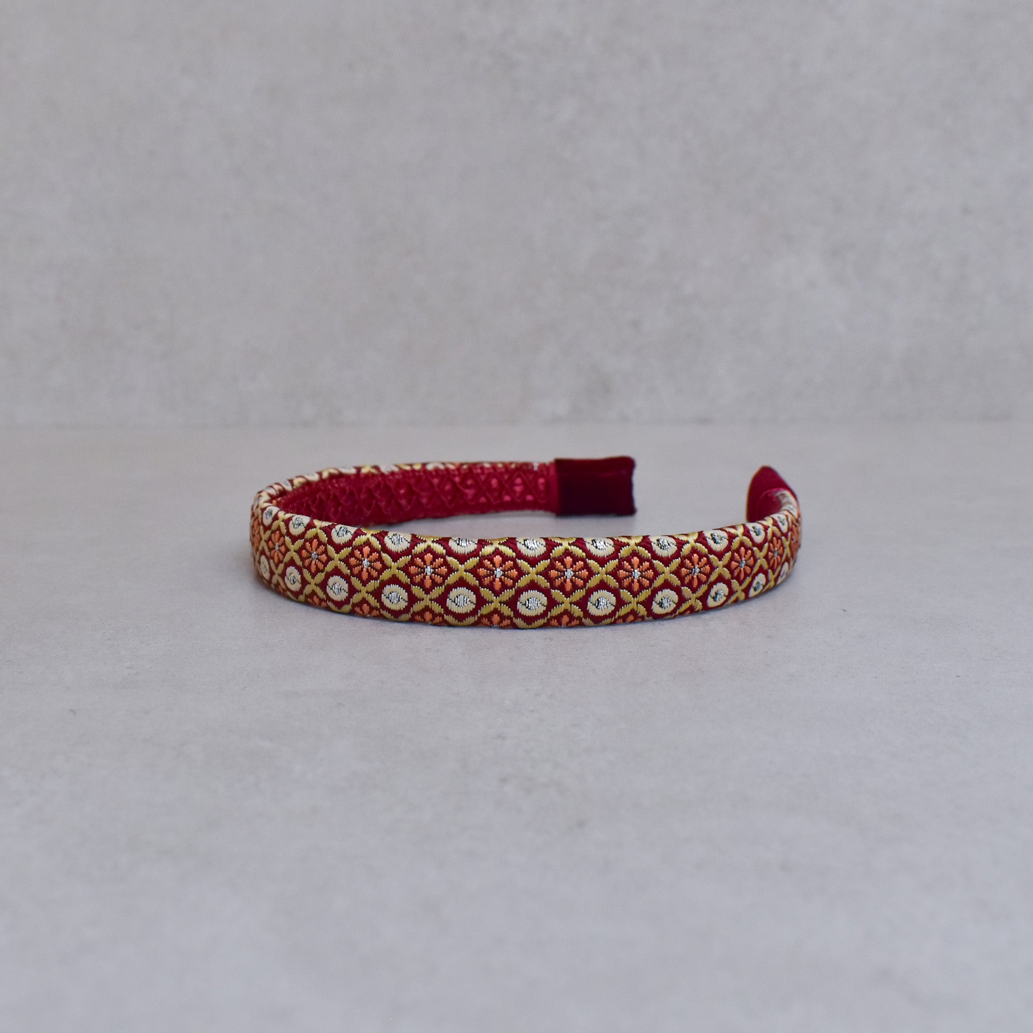 Cintillo ethnic orange