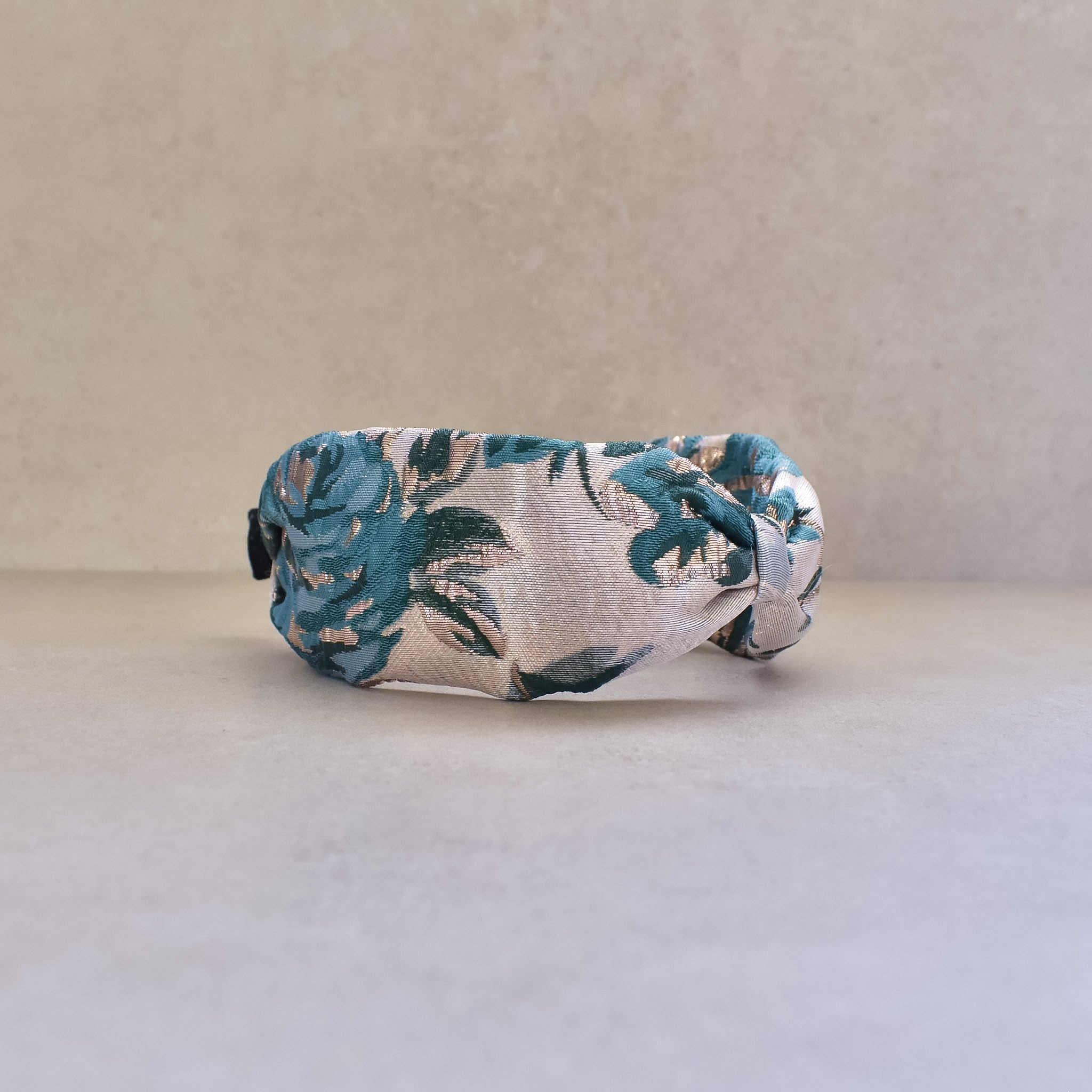 Cintillo, Knot Flower turquesa