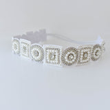 Cintillo elastic White Swan