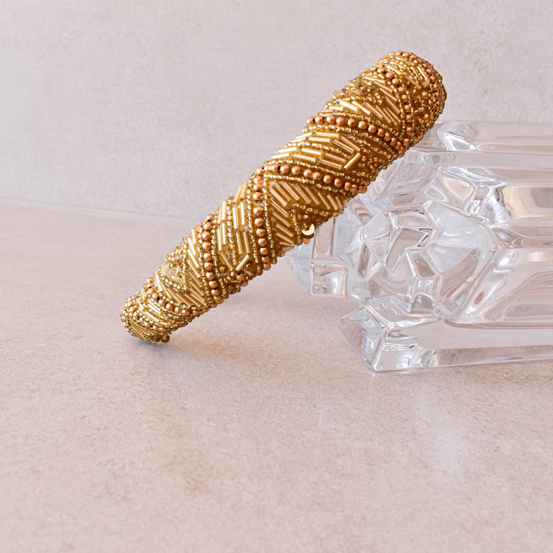 Cintillo Gold Ethnic Crown