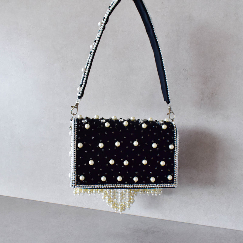 Cartera "BLACK PEARLS PURSE"
