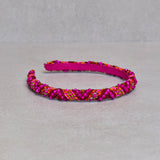Cintillo Skinny Fucsia Ethnic Crown