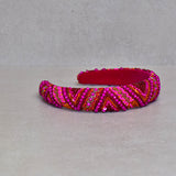 Cintillo QUEEN Fucsia Ethnic Crown