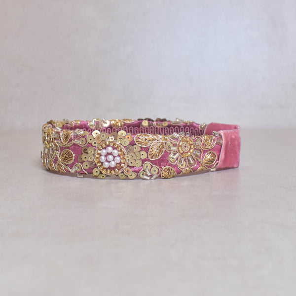 Cintillo pink EDEN GARDEN