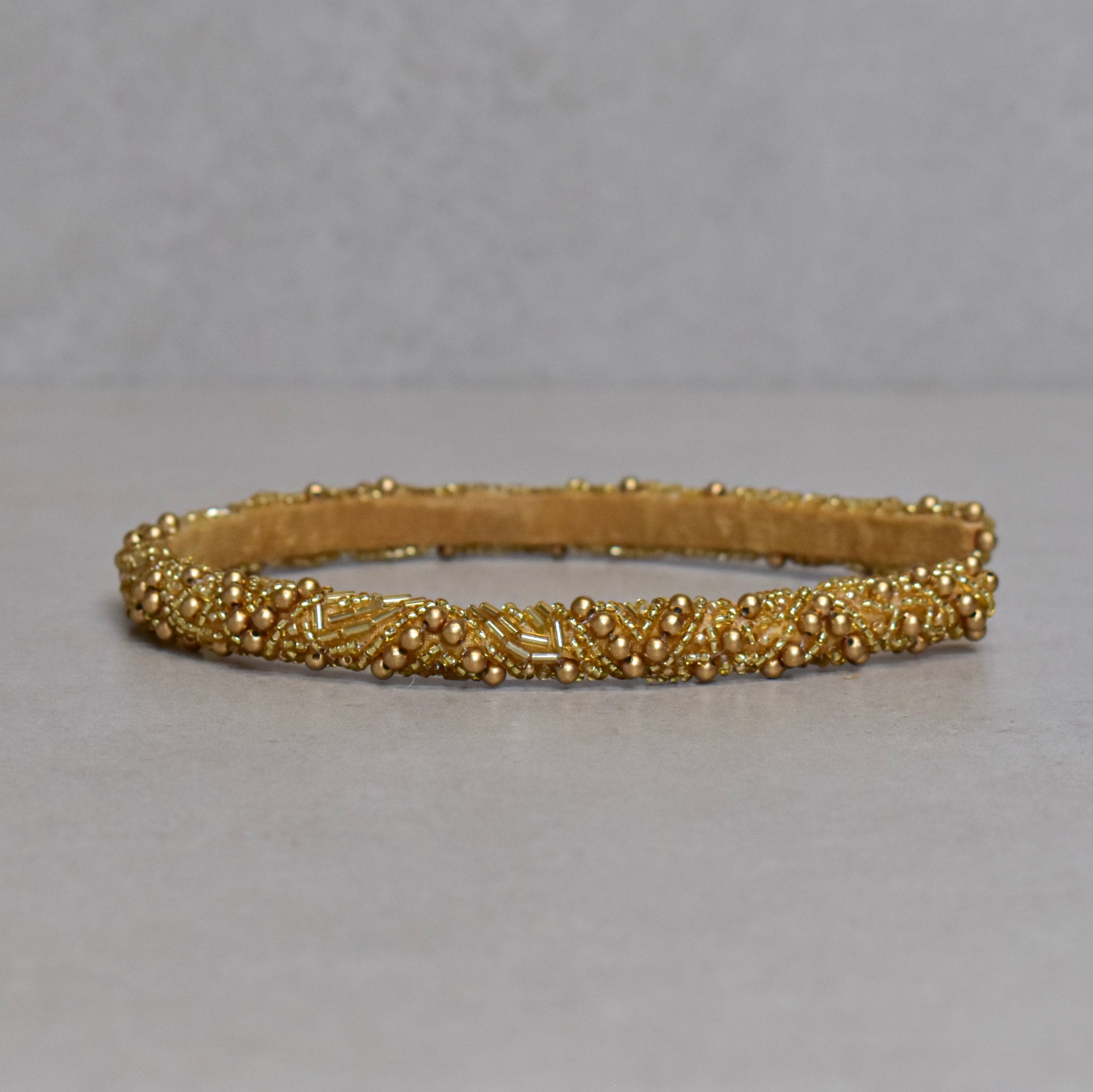Cintillo Golden Lace skinny