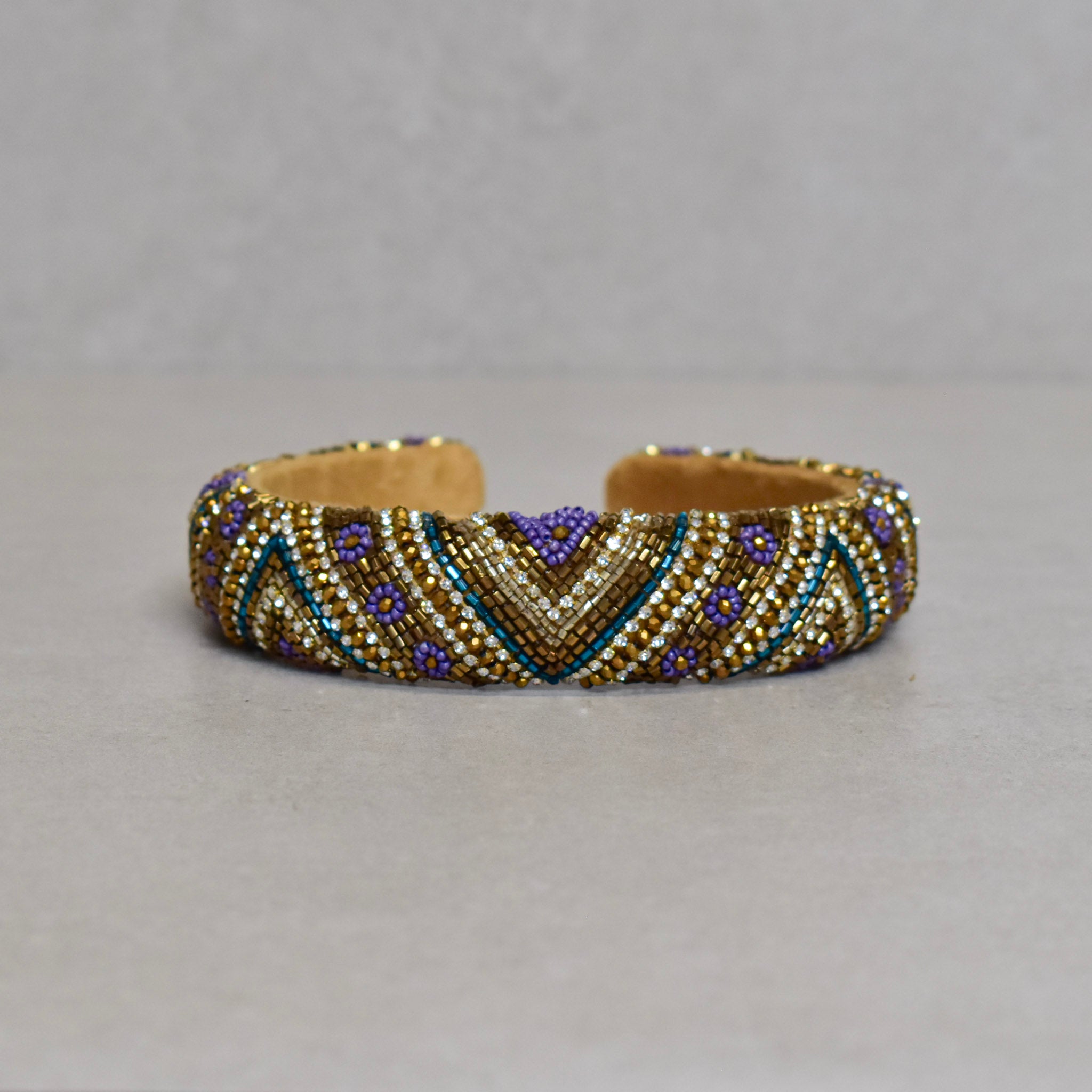 Cintillo Gold Ethic QUEEN wider