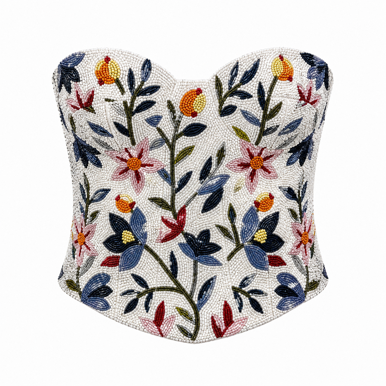 Corsé white luxury garden Long