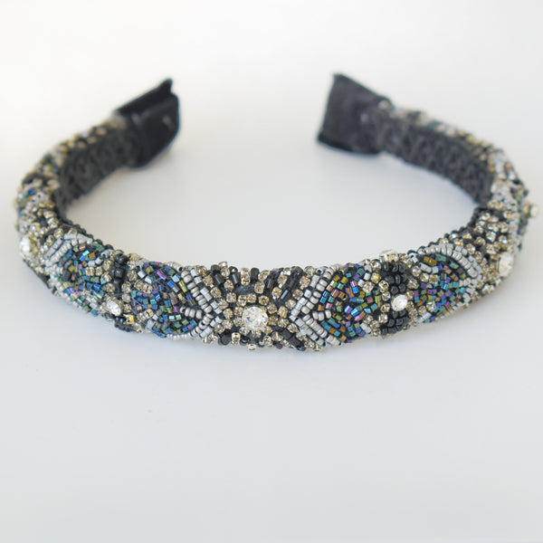Cintillo luxury Indie Black Queen