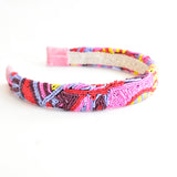 Cintillo GEOMETRIC FUCHSIA PARTY