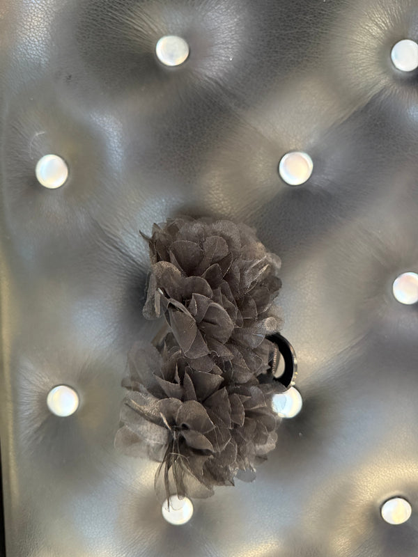 Pinche doble Rose black