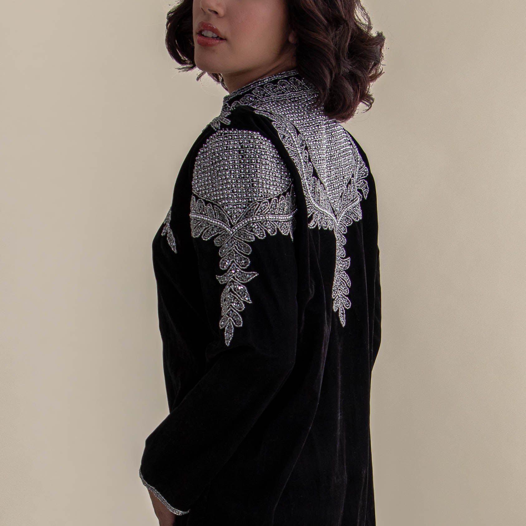 Chaqueta silver Paisley