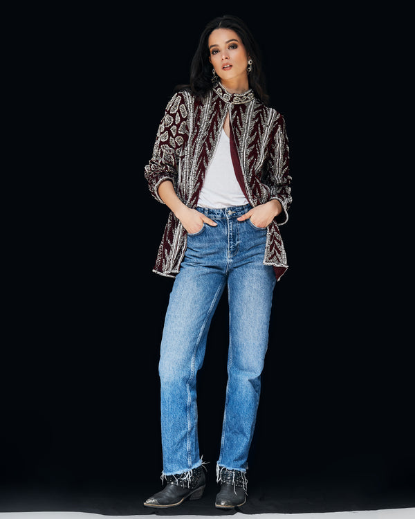 Chaqueta Velvet Symphony