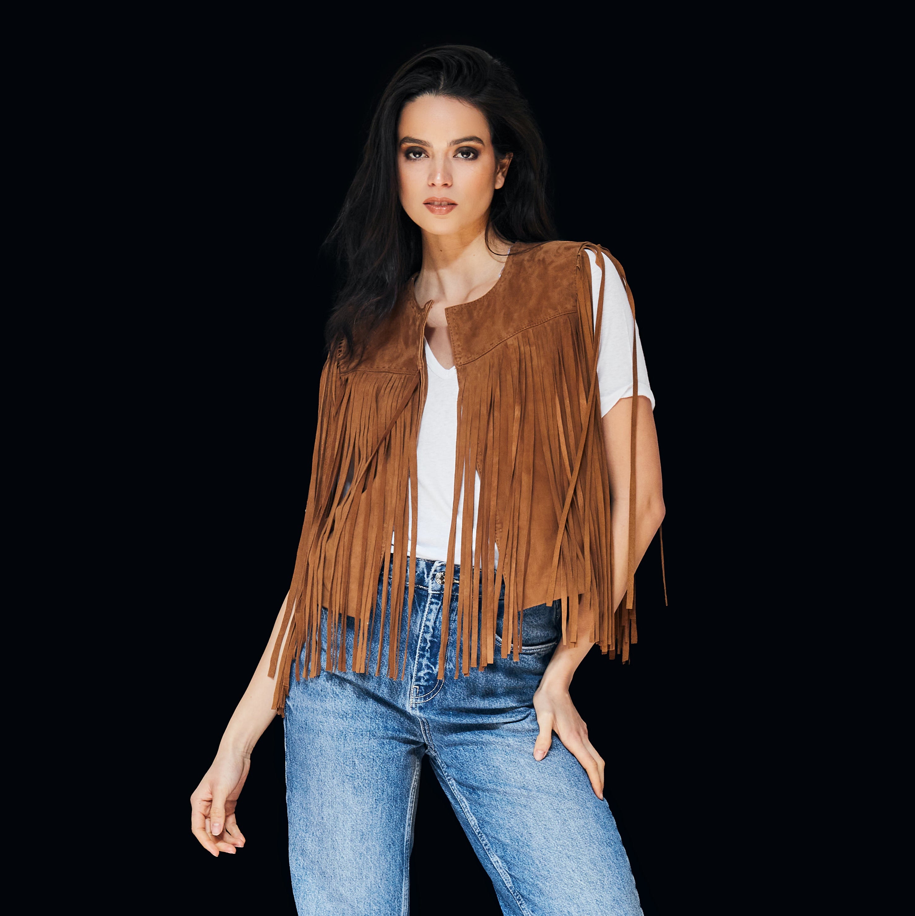 Chaqueta, Slash Camel LEATHER COLLECTION