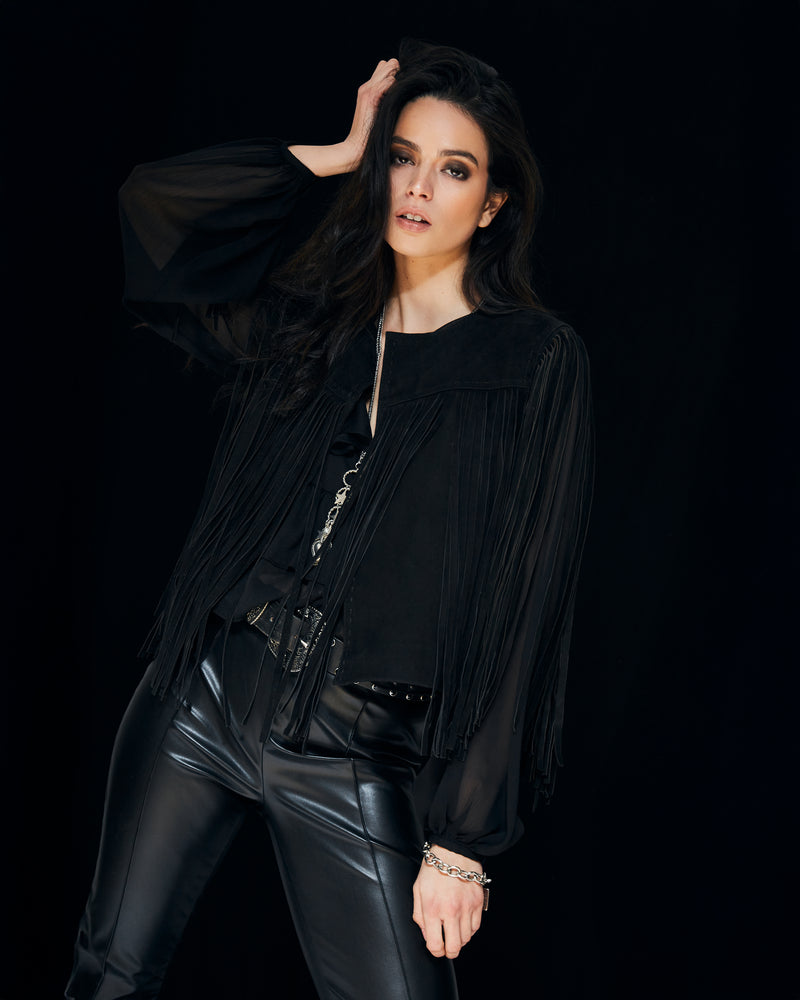 Chaqueta, Slash Black LEATHER COLLECTION