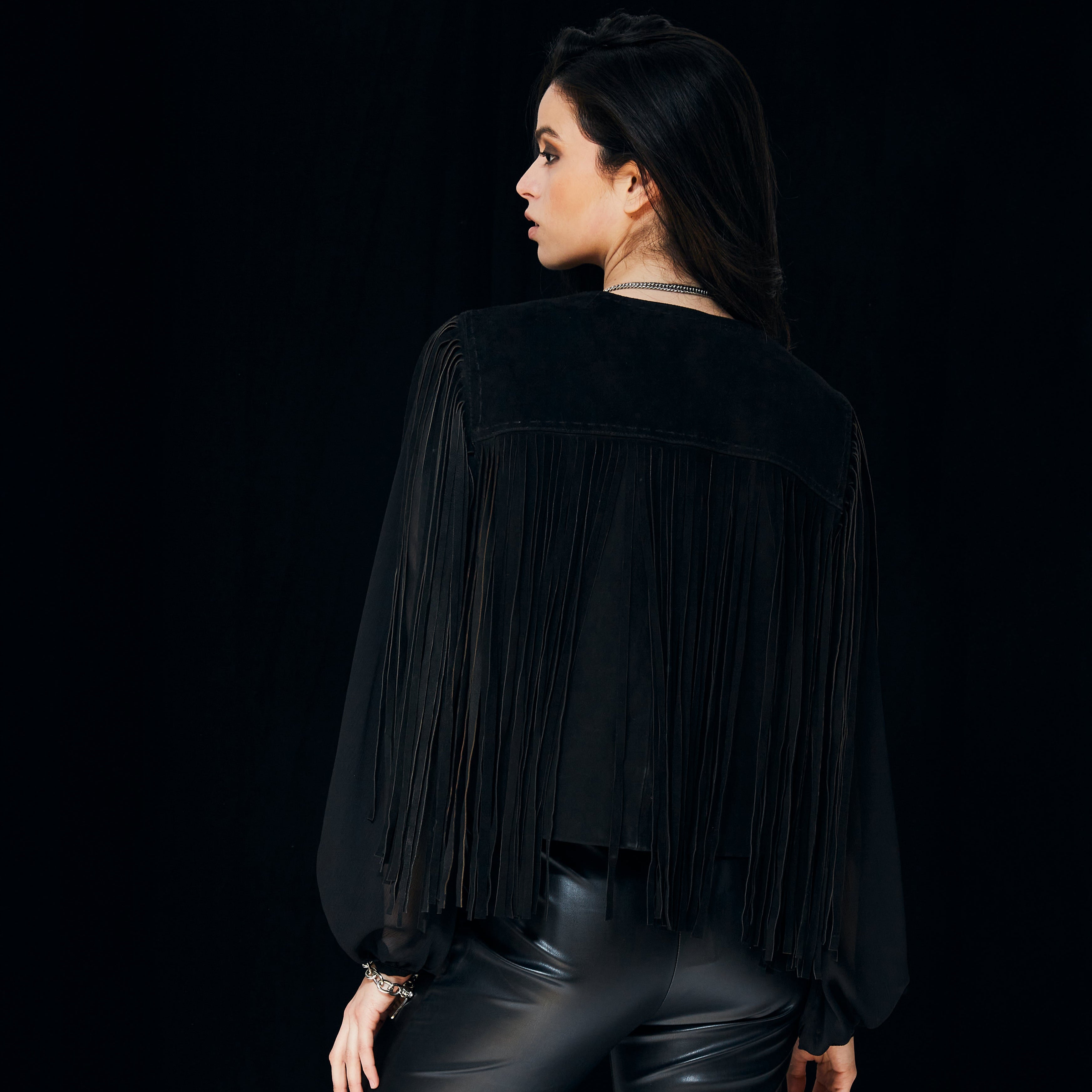 Chaqueta, Slash Black LEATHER COLLECTION