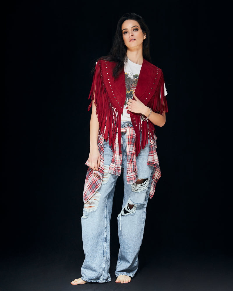 Capa, Ozzy Red LEATHER COLLECTION