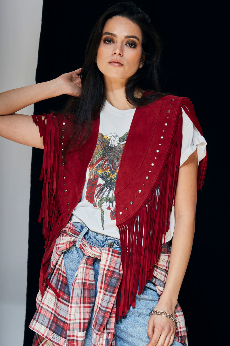 Capa, Ozzy Red LEATHER COLLECTION