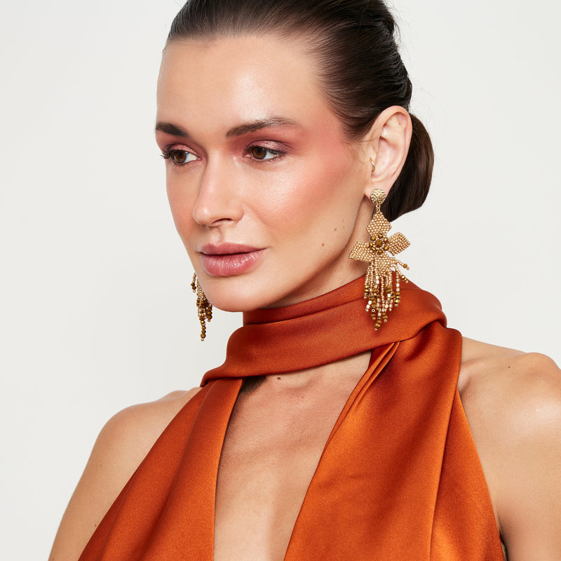 Aros flower gold