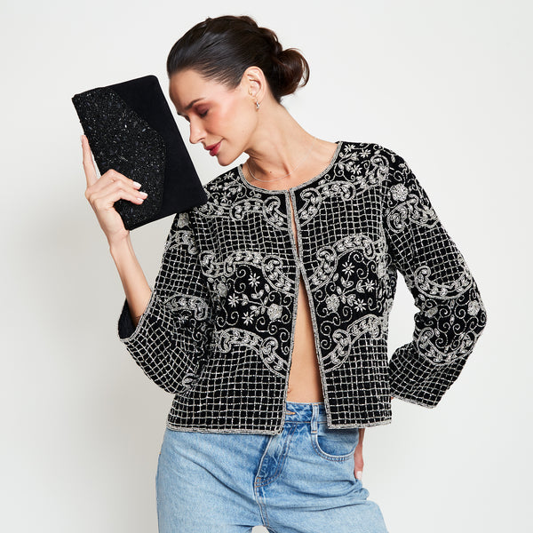 Chaqueta Velvet Silverlight