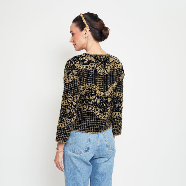 Chaqueta Velvet Goldenlight