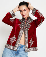 Chaqueta Velvet Dynasty