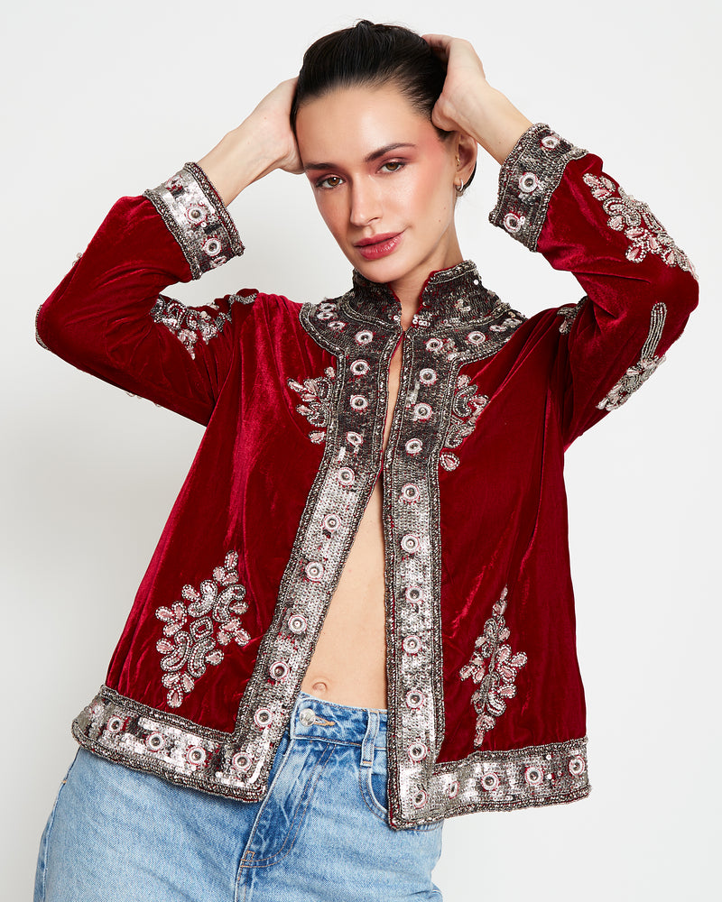 Chaqueta Velvet Dynasty