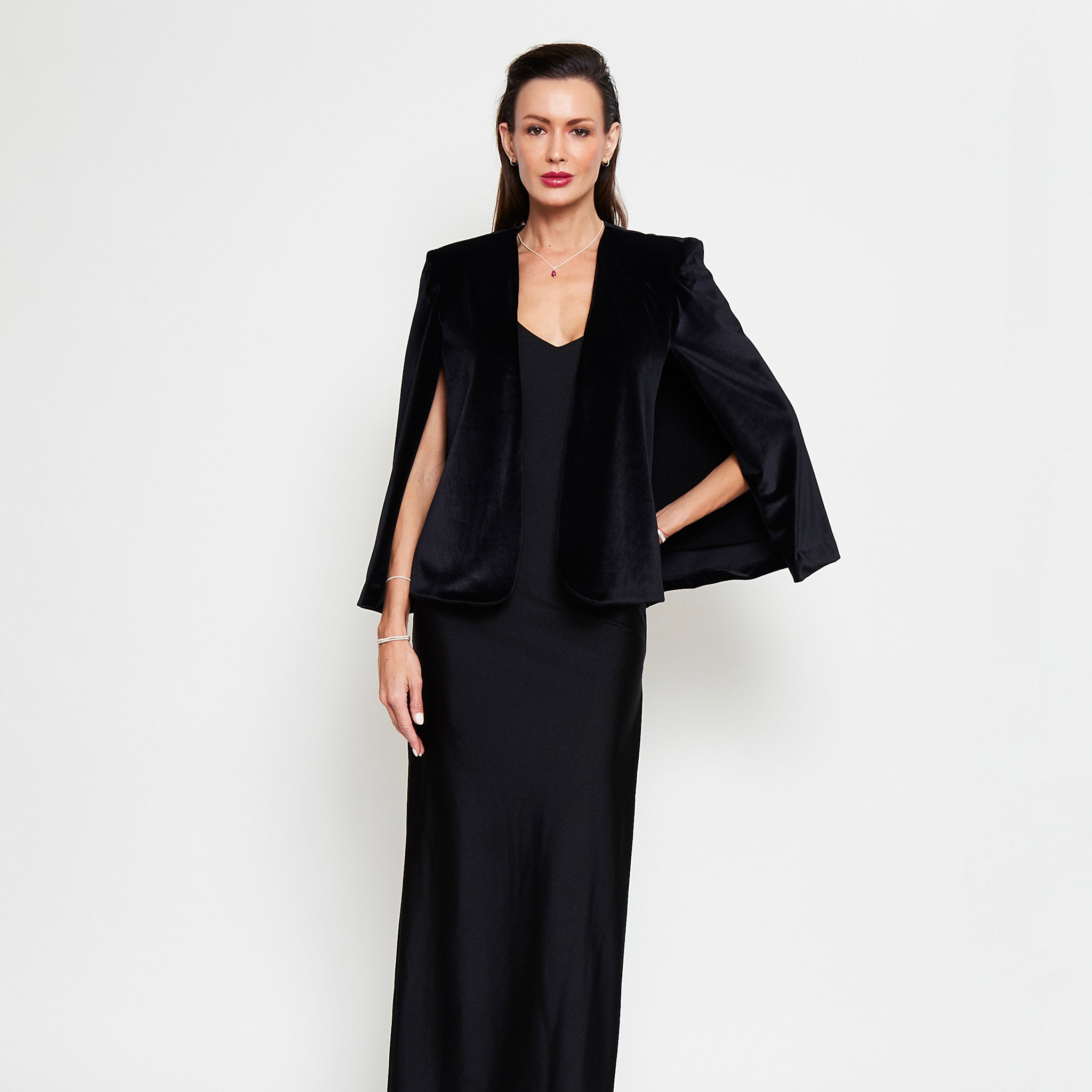 Abrigo Velvet Eclipse