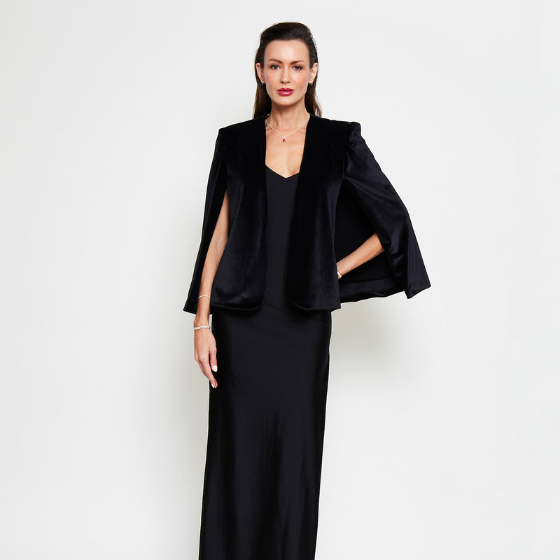 Abrigo Velvet Eclipse