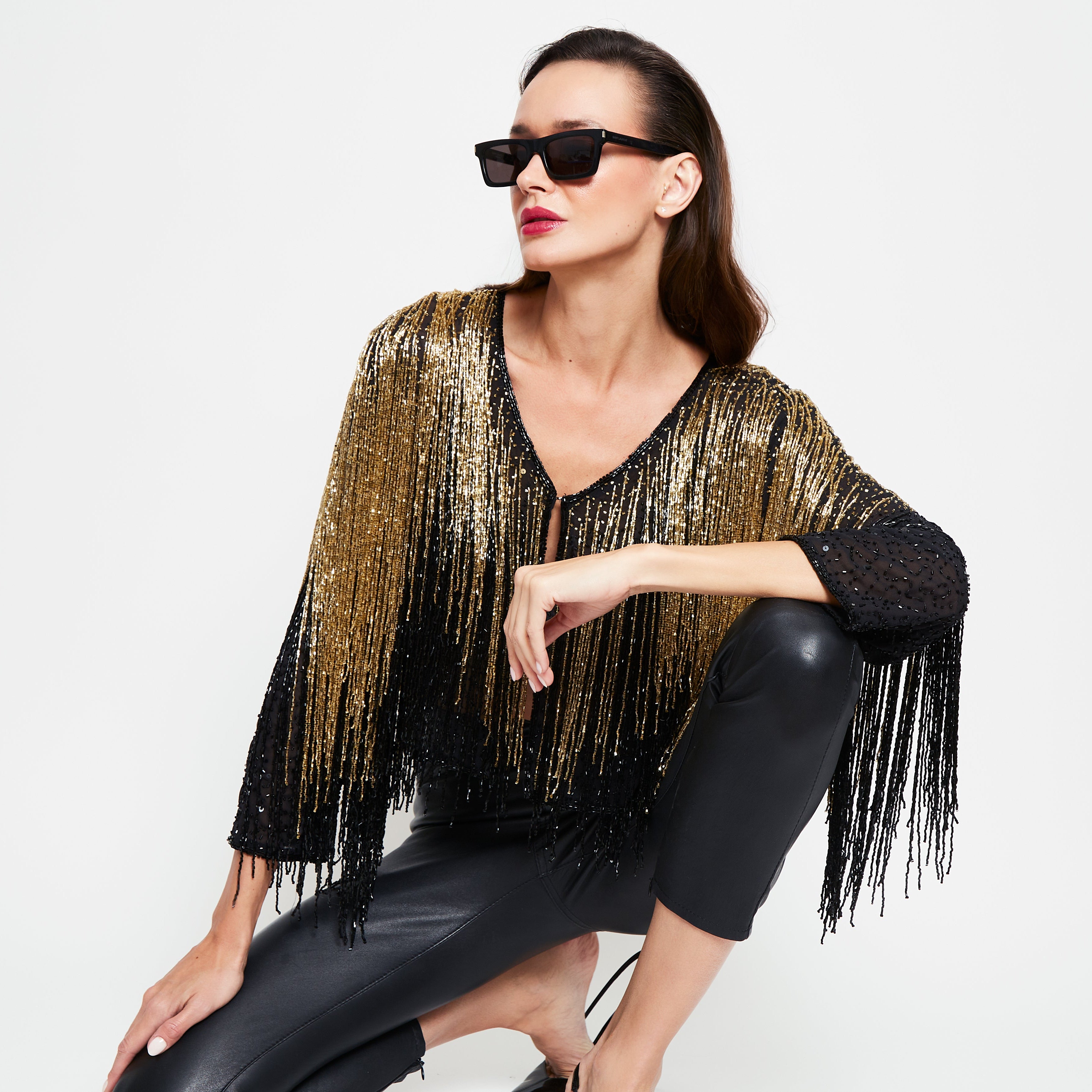 CHAQUETA, BLUSA FLECOS IM IN HEAVEN GOLDEN