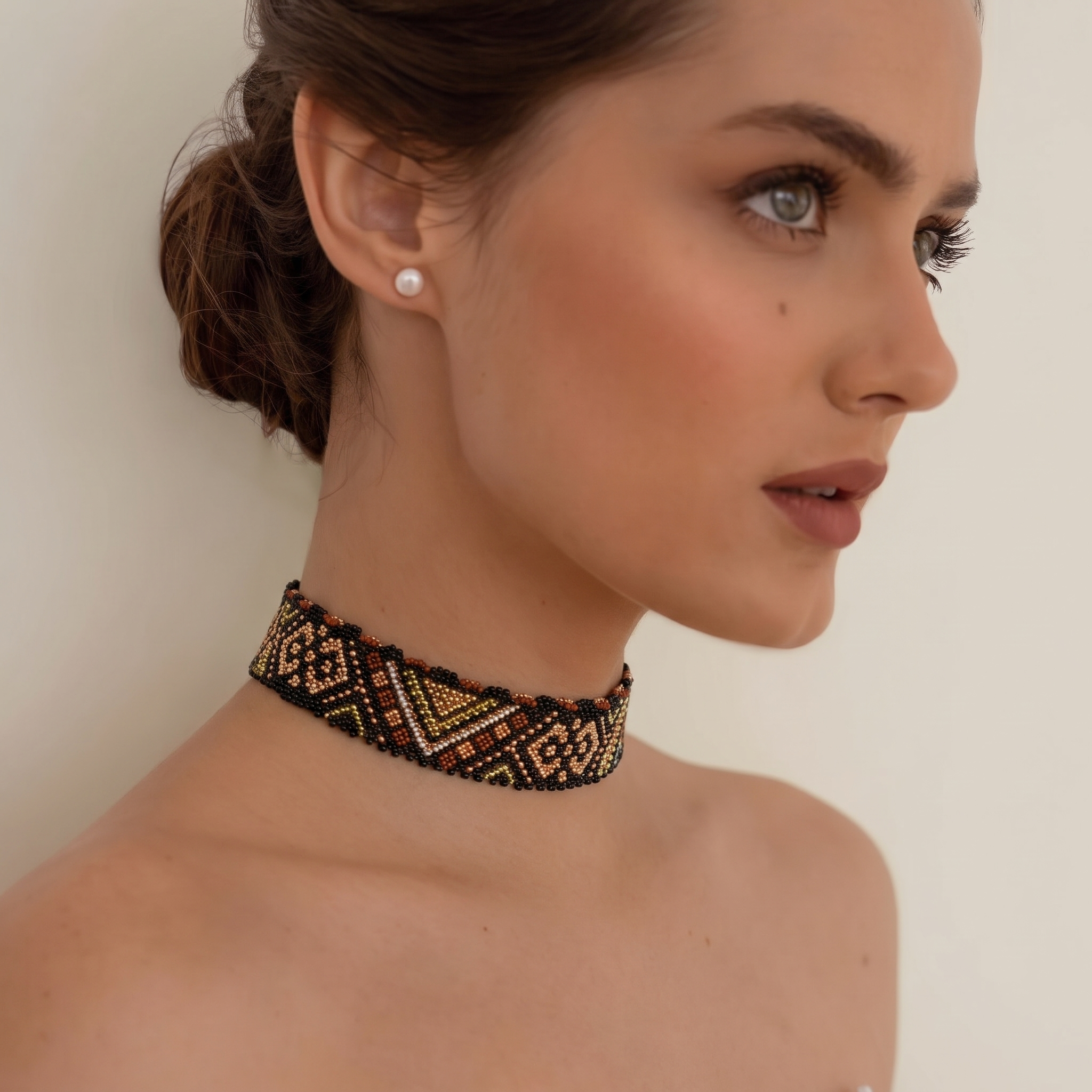 Choker BROWN ANIKA
