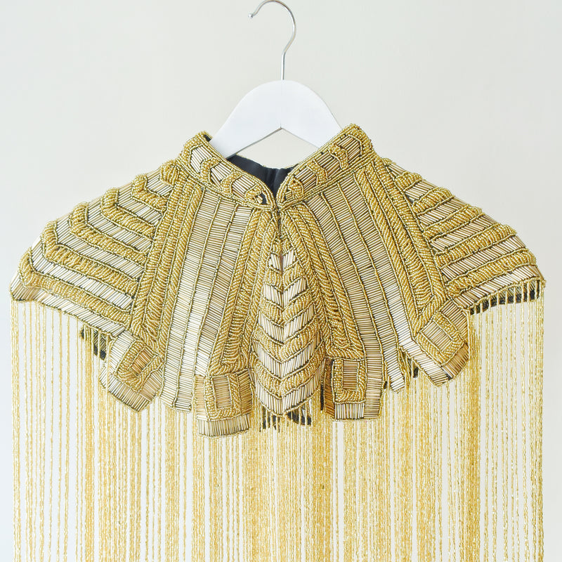 Capa flecos Geometric Goldenstone