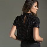 Polera blusa Rahab Full Piedras Negra