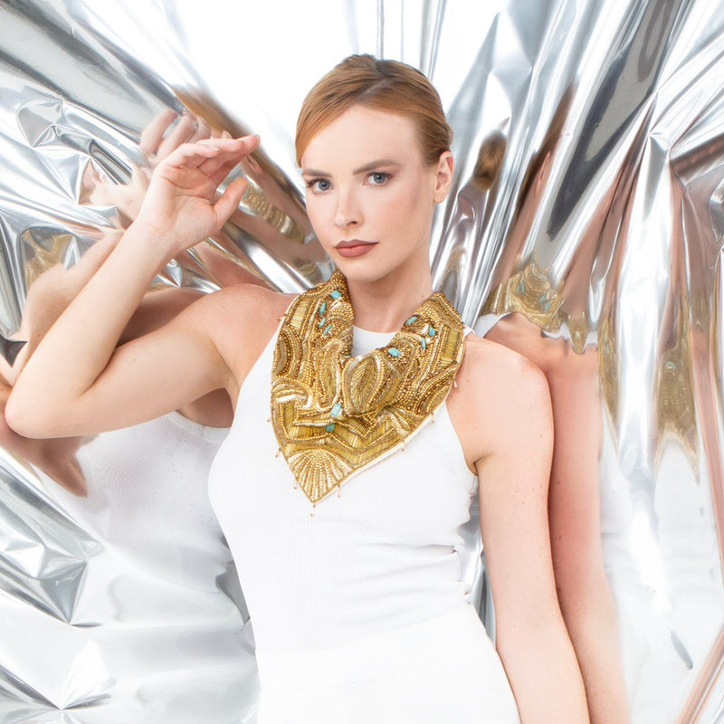 Pañuelo Gold luxury queen