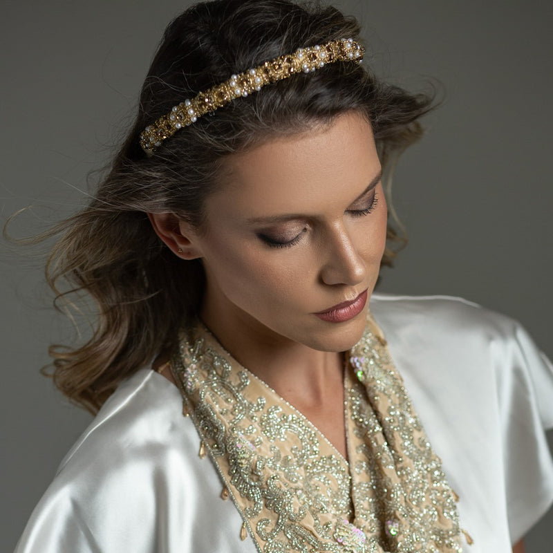 Cintillo Gold Stone Skinny
