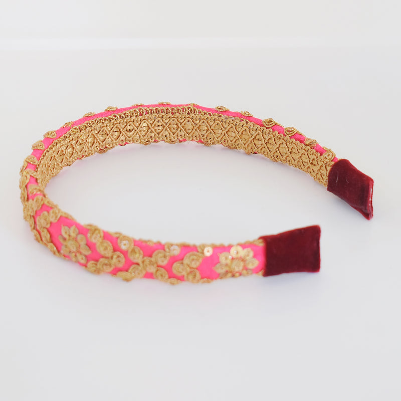Cintillo fucsia ethnic