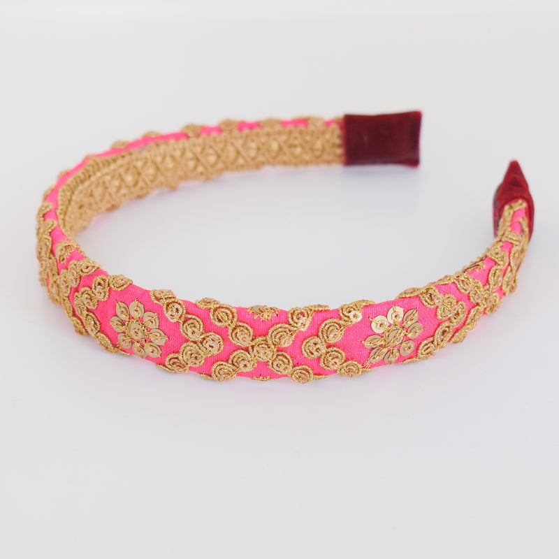 Cintillo fucsia ethnic