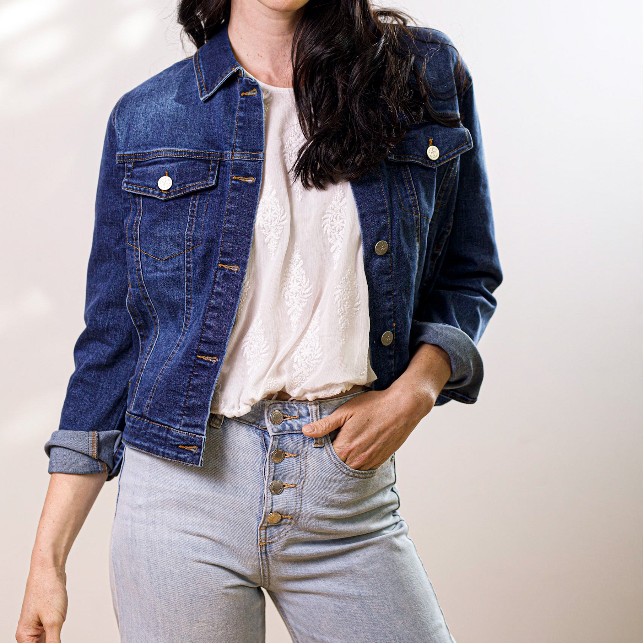Chaqueta Basic BLUE JEANS