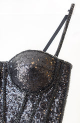 Corsé Luxurious Glossy Black