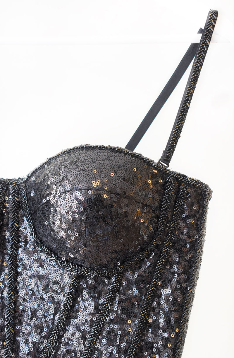 Corsé Luxurious Glossy Black