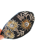 Cintillo diadema Fireworks Flower black